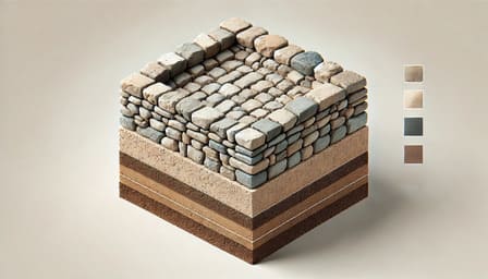 Бутовые столбы для бани 4×5 м