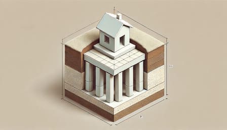 Кирпичные столбы для веранды 5×2 м